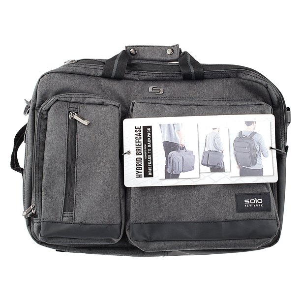 Solo Solo Duane Laptop Briefcase to Backpack Hybrid