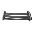 thumbnail image 2 of PCIE 5.0 X16 Riser Cable, Gen 5 GPU Graphics Card Extension Cable, 128GBs Speed, Compatible with PCIE 4.0 and WRX80, 90E RTX4090, 5090, RX8900, RX7900XTX, 2 of 7