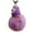 Purple, variant on DQRPSEETB Bracelet Keychain Baby Keyrings PomPom Cute Bags Doll Pendant Chains Sleeping Charm Key Keychains