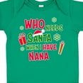 thumbnail image 4 of Inktastic Who Needs Santa when I Have Nana Boys or Girls Baby Bodysuit, 4 of 5