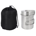 thumbnail image 3 of Juego De Utensilios De Cocina Portátiles Con Mango Plegable, Olla Para Senderismo, Juego De Utensilios De Cocina Para Exteriores, Equipo De Cocina Para Acampar Al Aire Libre Para YLSHRF Camping Cooker, 3 of 8