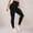 Black, variant on Seamless Workout Lifting Leggings Booty Scrunch Gym Leggings For Women Womens Yoga Pants Package Work Yoga Pants with Pockets