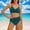 Navy, variant on FDGIU Women's Tummy Control Tankini - Two Piece High Waisted Bathing Suit with Full Coverage Bikini Bottoms