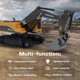 thumbnail image 2 of Excavadora De Control Remoto Para Niños, Juguete De Construcción Con Control Remoto, Modelo De Ingeniería De Tractor De Orugas De Coche Controlado Por Radio Para Niños Y Niñas Muyoka Hogar, 2 of 6