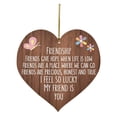 thumbnail image 2 of Acrylic Lettering Painted Love Shape To Hang Tags Arts And Crafts, 2 of 6