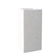 thumbnail image 3 of LeisureMod Terra Fiberstone and MGO Clay Planter, Mid-Century Modern Tall Square Planter Pot for Indoor and Outdoor (Dotted White, 24 Inch), 3 of 7