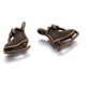 thumbnail image 1 of 50 colgantes deportivos de aleación de estilo tibetano con forma de patines de hielo, genéricos, para hacer bisutería. Sin piedras preciosas. Unisex. Compatibilidad estándar con colgantes., 1 of 2