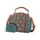 thumbnail image 4 of Bolso de patrón bohemio para de las mujeres bolso de hombro portátil para la playa Verde, 4 of 8