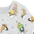 thumbnail image 3 of SPACE JAM Looney Tunes Daffy Duck Bugs Bunny Sylvester Big Girls French Terry Sweatshirt Toddler to Big Kid, 3 of 5