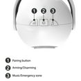 thumbnail image 3 of 120dB Motion Sensor Alarm - Remote Control Wireless Alarm System Ideal for Shop, Office, Home Security, White, 3 of 4