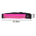 thumbnail image 2 of LED Reflective Running bag with USB Rechargeable Light, Reflective Running Gear for Men, Women - pink, 2 of 5
