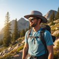 thumbnail image 7 of Wiywef Mesh Wide Brim Cowboy Hat Breathable Jazz Hat for Summer Golf Fishing Camping Hiking, 7 of 7
