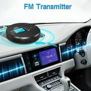 Jazmm CD Player Portable with Bluetooth 5.1, 2000mAh Rechargeable Discman, MP3/CD-R/USB Playback, Backlit LCD, Sleep Timer for Car, Home