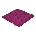 thumbnail image 1 of Tapis de Douche Carré Antidérapant Bubbles Uni Violet 20′′ L X 20′′ L, 1 of 4