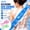 Pink + Green, variant on Silicone Body Scrubber 2 Pack Double Sided Back Exfoliator Shower Strap Bath Brush Massage Washer Hygienic Durable Easy Clean Flexible Loofah for Women Men Blue Purple 23.6 Inch