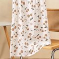 thumbnail image 5 of Chemise de Nuit pour Femmes, Manches Courtes à Col Rond Imprimé, Robe d'Allaitement, Rayonne Spandex Douce, Robe de Détente Longueur Genou, 5 of 5