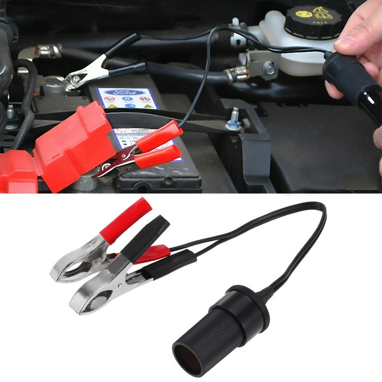 Battery terminal to 2024 cigarette lighter adaptor