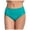 Mint Green, variant on Women's High Waisted Bikini Bottoms Retro Swimwear Full Coverage Bathing Suit Comfortable Stretchy Beach