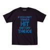 Cant Take A Hit, Get Off The Ice Hockey Team Sports Tee-Toddler T-Shirt