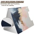 thumbnail image 2 of FORMRS A4 Clipboard Folder with Pen Holder Horizontal Foldable School Office Binder, Abstract Landscape, 2 of 9