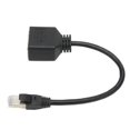 thumbnail image 4 of RJ45 Ethernet Adapter Cable Extension 1 to 2 Port Excellent Connection Transmission Splitter Adapter for CAT7 Network, 4 of 5
