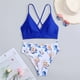 thumbnail image 3 of Bikini con estilo para mujer con almohadilla en el pecho sin soporte de acero Correa cómoda Traje de baño dividido Conjunto de dos piezas para la playa OAVQHLG3B Store  lin121212, 3 of 3