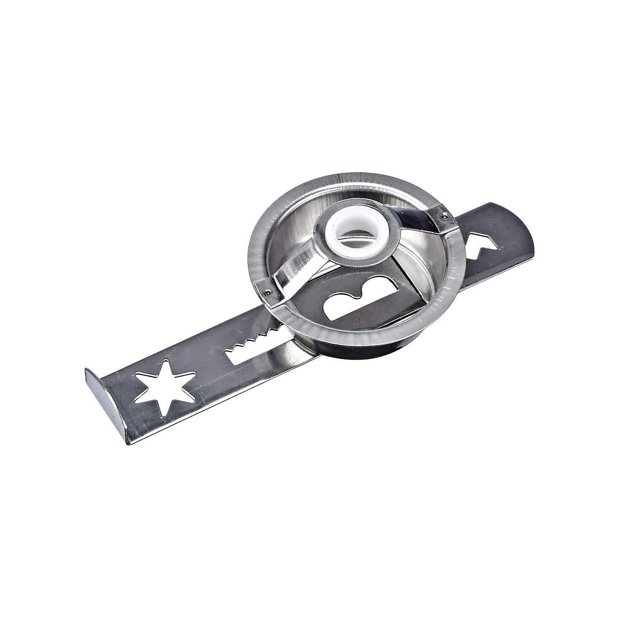 Piezas de galletas para picadora de carne y piezas de metal para pasteles Máquina para hacer pasta, accesorios para bocadillos de pasta, accesorios para picadora de carne, accesorios de acero inoxida