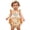 Yellow, variant on Tisuna Easter Summer Bodysuit For Baby Girls Cartoon Carrot Print Ruffled Sleeve Square Neck Romper Cute Soft Baby Kids Festival Jumpsuit Clothes Yellow Size 9-12 Months