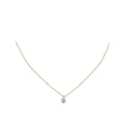 thumbnail image 4 of ANGARA Natural Solitaire Pear-Shaped Aquamarine Flame Pendant in 14K Yellow Gold for Women (Size-6x4mm) | March Birthstone, Birthday, Anniversary, Jewelry Gift for Women | Natural Aquamarine Necklace, 4 of 8