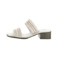 thumbnail image 2 of FLY London Eity Metallic Leather Sandal, 37, White, 2 of 5
