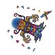 thumbnail image 1 of Naiovety Rompecabezas de Piezas de rompecabezas de forma irregular únicas Rompecabezas de en forma de animal para adultos Niños Colección Kits de decoración para fiestas No.1 Naiovety HA044882-01, 1 of 6