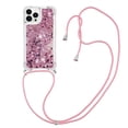 thumbnail image 1 of Funda FOXDOCK para iPhone 15 Pro Max con Cuerda Ajustable, Brillo Líquido, Protección Antigolpes y Lente – Ideal para Regalo, 1 of 6