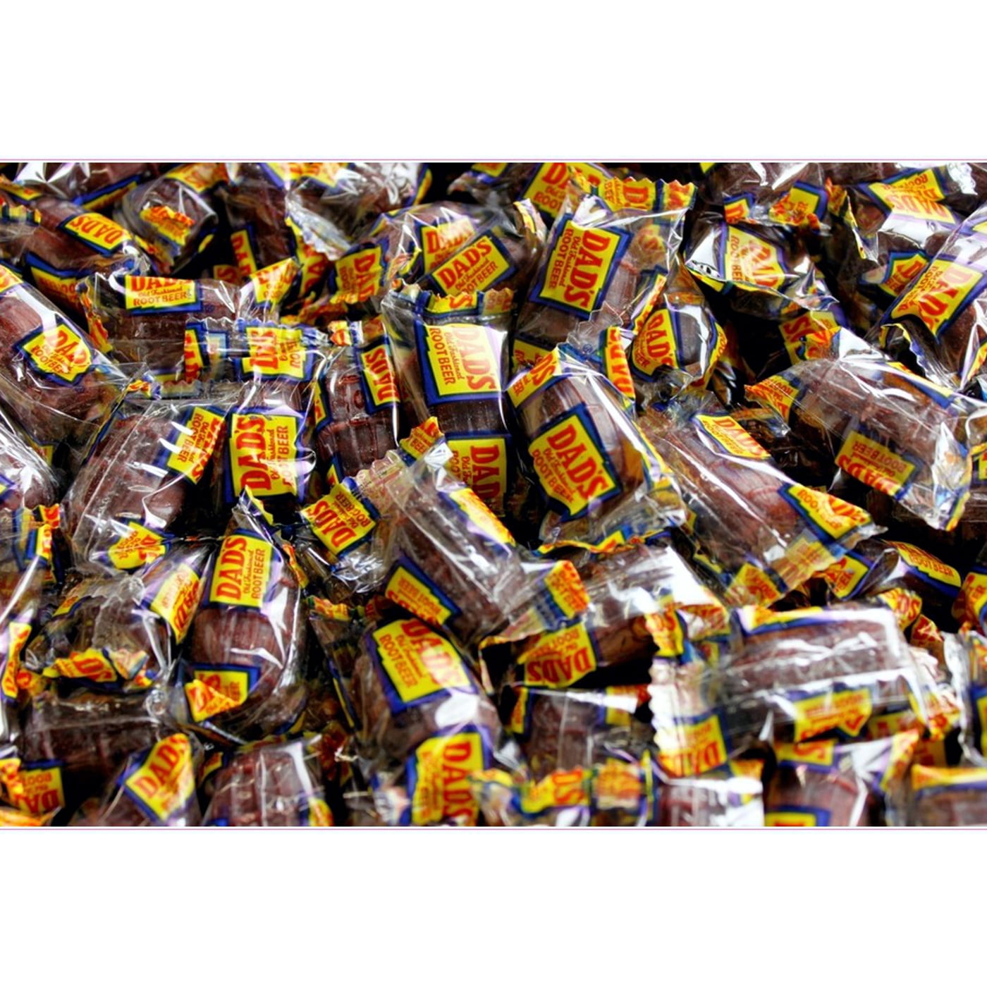 Washburn Dad's Wrapped Bite Size Hard Candy Root Beer Barrels 2 lbs.