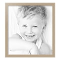 thumbnail image 2 of ArtToFrames 20" x 22" Natural Oak Picture Frame, 20x22 inch Brown MDF Poster Frame (WOM-4299),  Pack, 2 of 8