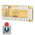 thumbnail image 3 of Placa de circuito de juego, PCE Universal USB-F10 Controlador de juego Conjunto de placa de control Placa de circuito arcade Diseño revolucionario, 3 of 8