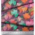 thumbnail image 2 of Soimoi Rayon Fabric brush stroke & colorful Heart Decor Fabric Printed Yard 42 Inch Wide, 2 of 3