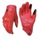 thumbnail image 1 of Guantes Para Motociclista De Piel Rojos Protecciones Y Touch, 1 of 6