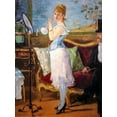 thumbnail image 2 of Manet, Edouard 15x18 White Modern Wood Framed Museum Art Print Titled - Nana, 2 of 4
