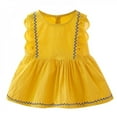 thumbnail image 4 of Mjbaby Summer Kids Girls Casual Sleeveless Lace Design Dress Costume Baby Children Dresses, 4 of 6