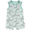 Onesies Brand Baby Boy Short Sleeve and Sleeveless Rompers, 3-Pack, Sizes 0/3 Months - 24 Months