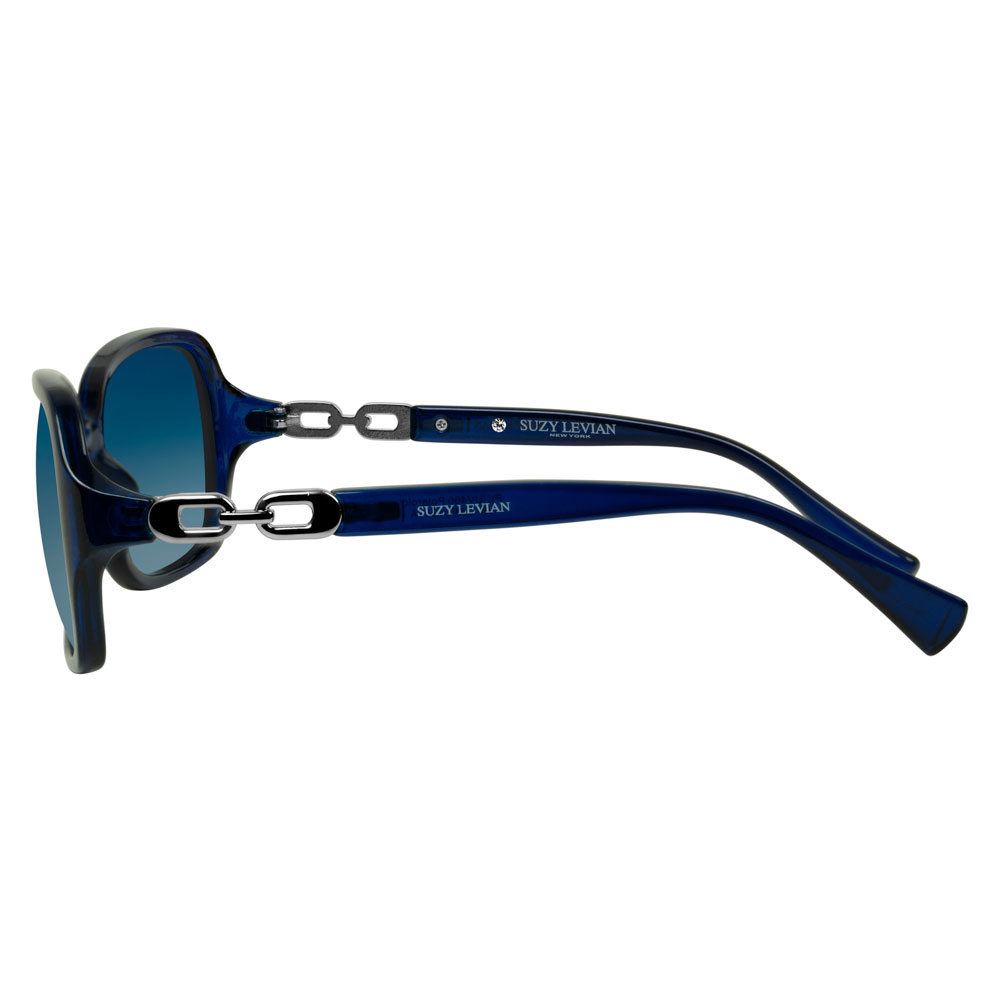 Women's Blue Love Link Polarized Sunglasses - image 2 of 3