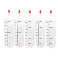 thumbnail image 1 of Botellas de Salsa de Plástico, Diseño Transparente de 250 Ml, Material Pp Sin Bpa, Reutilizables y Lavables, Boquilla de Control Higiénico, Uso Familiar y En Restaurantes, Paquete de 5, Altu, 1 of 1