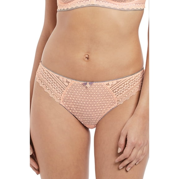 Freya Womens Daisy Lace Brief, XL, Blush