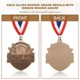 thumbnail image 4 of Uxcell Bowling Games Award Medals with Ribbons, Winner Medals Prizes for Competitions Sports Party Red, 4 of 7