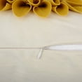 thumbnail image 6 of Vorkoi 3D Sunflower Handmade Throw Pillow Covers Decorative Floral Pillowcases Cushion Covers for Couch Living Room Home Decor Creamy 18x18 In, 6 of 12