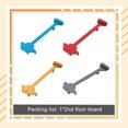 thumbnail image 1 of justharion RC Car Second Floor Plate Vehicle Metal Plates Automobile Toy Modification Spare Parts Replacement for WL Toy A949 Red, 1 of 6