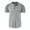 Gray, variant on yillto Mens Short Sleeve Shirt Crewneck Button Pullover Shirts Summer Lightweight Sport T Shirts