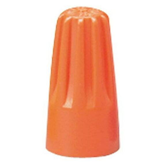 Orange WireGard Screw-On Wire Connectors - 25 Per Bag