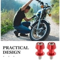 thumbnail image 3 of unbranded 2Ud Tornillos De Montaje Para Oscilante De Motocicleta En Aluminio Rojo, 3 of 8