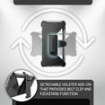 thumbnail image 7 of Pelican Samsung Galaxy S10+ Case - Voyager (Clear/Grey), 7 of 7